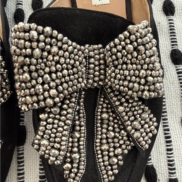 Nice silver bow slipper mule - Picture 2 of 4